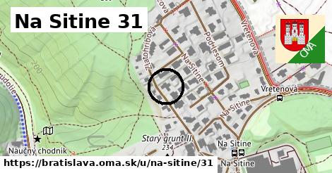 Na Sitine 31, Bratislava