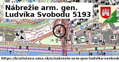 Nábrežie arm. gen. Ludvíka Svobodu 5193, Bratislava