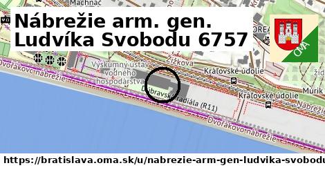 Nábrežie arm. gen. Ludvíka Svobodu 6757, Bratislava