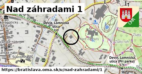 Nad záhradami 1, Bratislava
