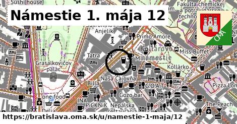 Námestie 1. mája 12, Bratislava