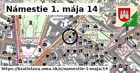 Námestie 1. mája 14, Bratislava