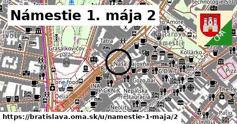 Námestie 1. mája 2, Bratislava