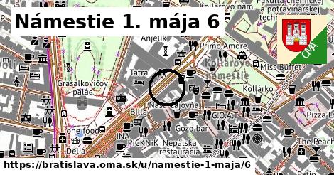 Námestie 1. mája 6, Bratislava