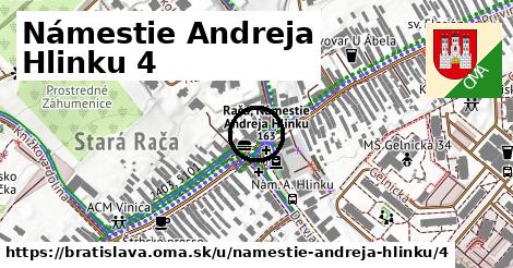 Námestie Andreja Hlinku 4, Bratislava