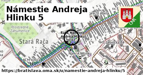 Námestie Andreja Hlinku 5, Bratislava