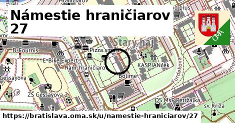 Námestie hraničiarov 27, Bratislava