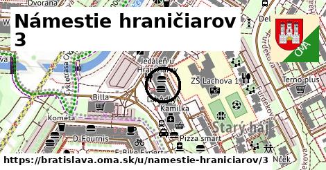 Námestie hraničiarov 3, Bratislava