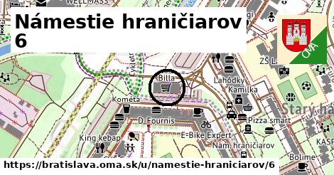 Námestie hraničiarov 6, Bratislava