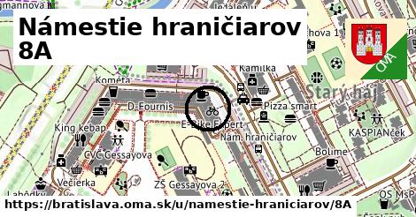 Námestie hraničiarov 8A, Bratislava