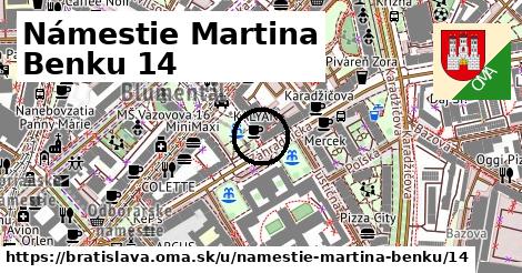 Námestie Martina Benku 14, Bratislava