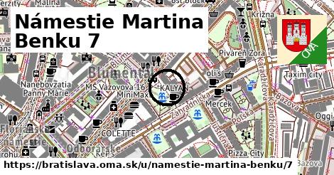 Námestie Martina Benku 7, Bratislava