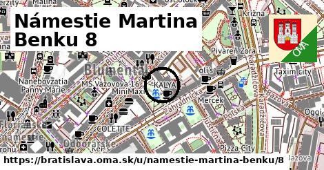 Námestie Martina Benku 8, Bratislava