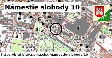 Námestie slobody 10, Bratislava