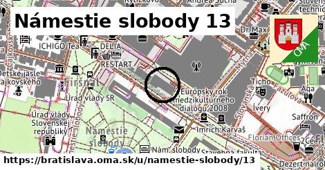 Námestie slobody 13, Bratislava