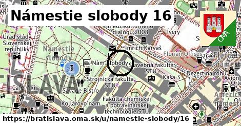 Námestie slobody 16, Bratislava