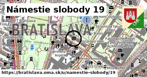 Námestie slobody 19, Bratislava