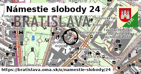 Námestie slobody 24, Bratislava