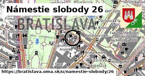 Námestie slobody 26, Bratislava