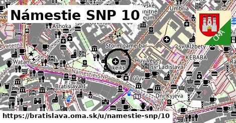 Námestie SNP 10, Bratislava