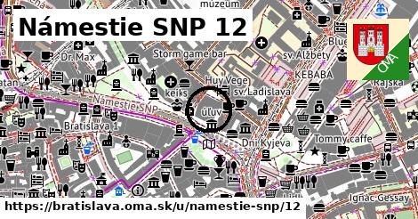 Námestie SNP 12, Bratislava