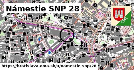 Námestie SNP 28, Bratislava