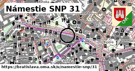 Námestie SNP 31, Bratislava