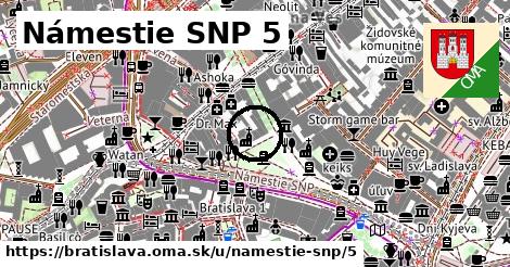 Námestie SNP 5, Bratislava