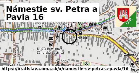 Námestie sv. Petra a Pavla 16, Bratislava