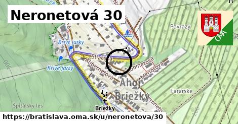 Neronetová 30, Bratislava