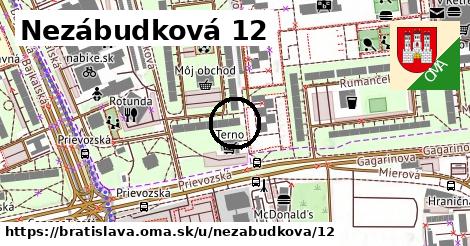 Nezábudková 12, Bratislava