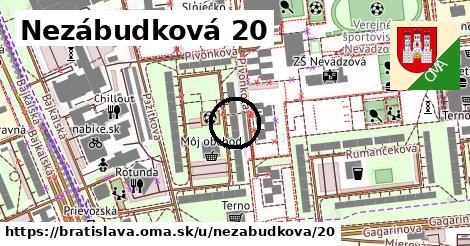 Nezábudková 20, Bratislava