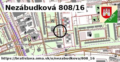 Nezábudková 808/16, Bratislava