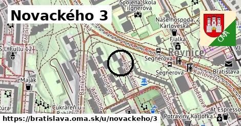 Novackého 3, Bratislava