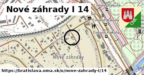 Nové záhrady I 14, Bratislava