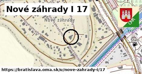 Nové záhrady I 17, Bratislava