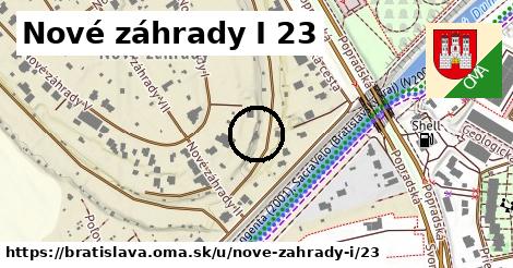 Nové záhrady I 23, Bratislava