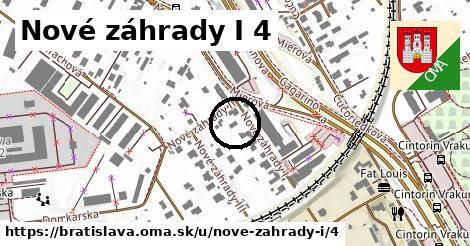 Nové záhrady I 4, Bratislava