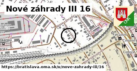 Nové záhrady III 16, Bratislava