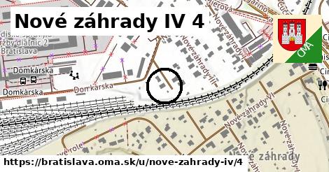 Nové záhrady IV 4, Bratislava