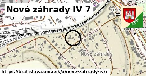 Nové záhrady IV 7, Bratislava