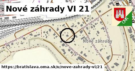 Nové záhrady VI 21, Bratislava