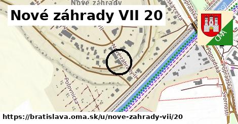 Nové záhrady VII 20, Bratislava