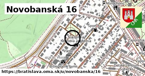 Novobanská 16, Bratislava