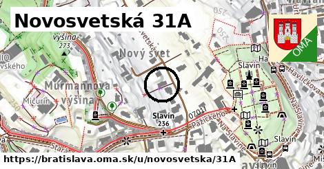 Novosvetská 31A, Bratislava