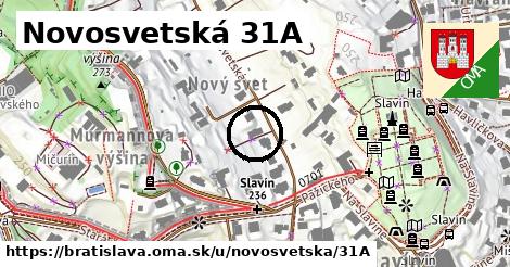 Novosvetská 31A, Bratislava