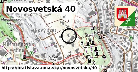Novosvetská 40, Bratislava