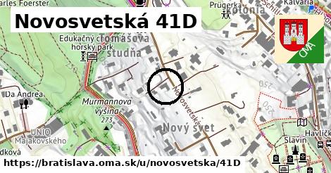 Novosvetská 41D, Bratislava