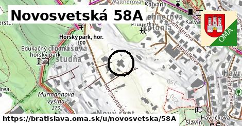 Novosvetská 58A, Bratislava