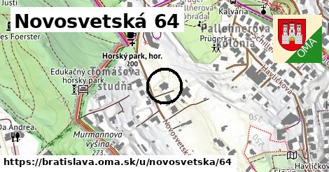 Novosvetská 64, Bratislava